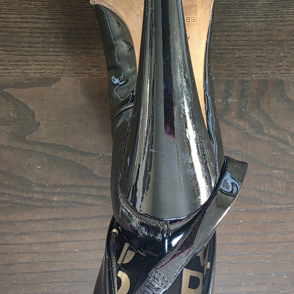 Marc by Marc Jacobs Black Patent Leather Mary Jane Flats - Picture 6 of 7